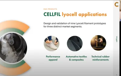 CELLFIL Presents at ECOSYSTEX Insights Webinar as New Member, Sharing Project Progress and Objectives for Textile Value Chain Reform