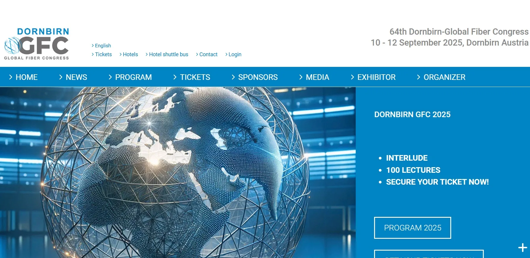 64th Dornbirn-Global Fiber Congress; Event Visual